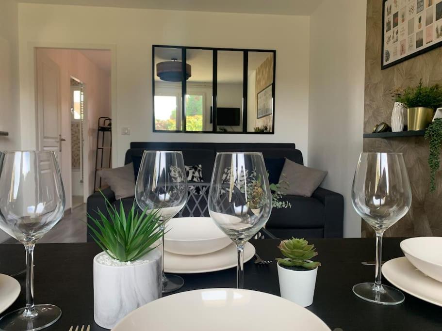 Appartement Proche Asterix, Stade De France, Chantilly, Roissy, Piscine Saisonniere La Chapelle-en-Serval Εξωτερικό φωτογραφία